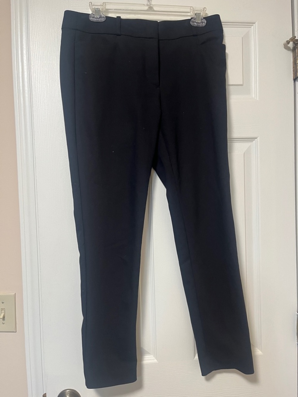 Classic Straight Leg Dress Pants - Black